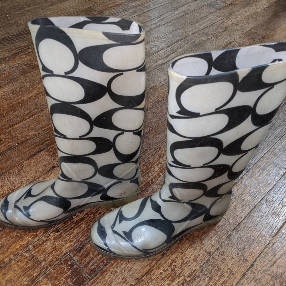 Coach rainboots
